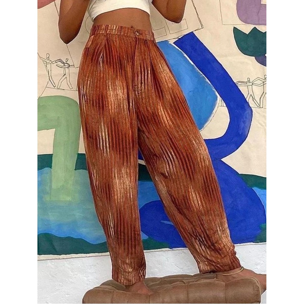 Urban Outfitters Small Retro Pleated High Waist Trouser Pants Whimsigoth  Boho